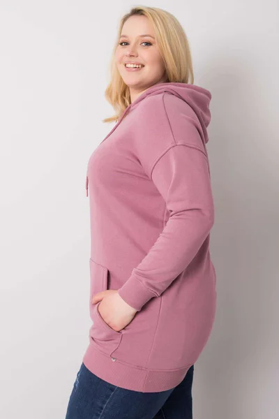 Dámská bavlněná mikina plus size FPrice