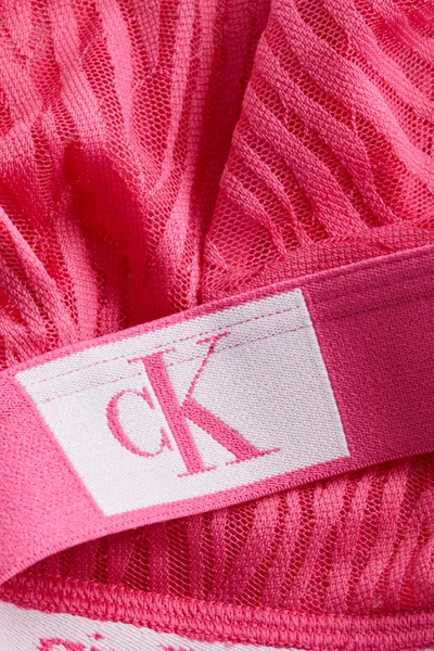 Jemná dámská růžová podprsenka Calvin Klein