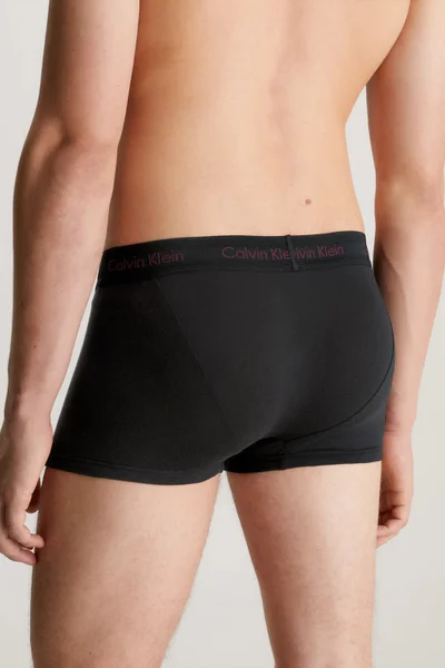 Černé bavlněné pánské boxerky 3 ks Calvin Klein