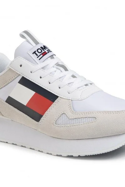 Krémové pánské tenisky Tommy Hilfiger