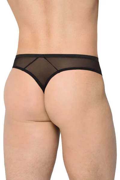 Erotická pánská tanga se síťovinou Softline Collection