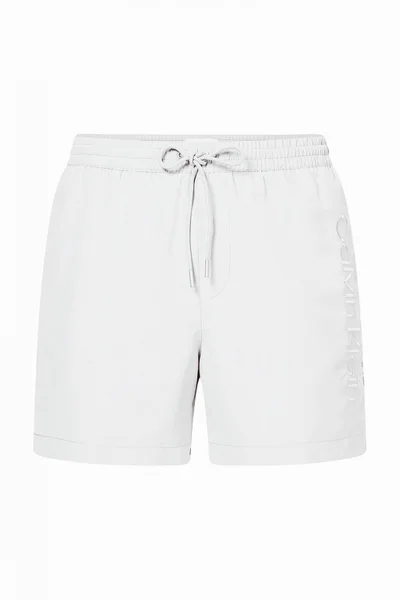 Pánské koupací šortky P600 YCD bílé - Calvin Klein