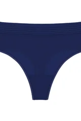 Modré vysoké tanga Triumph Sheer Basic