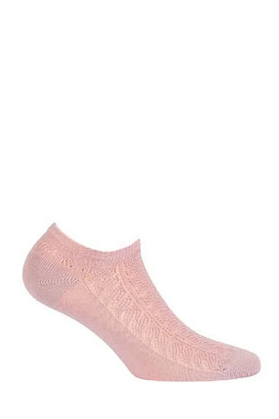 Dámské ažurové ponožky Wola T336