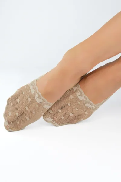 Nízké krajkové ponožky Noviti