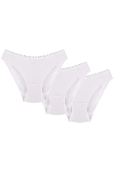 Wol-Bar Cute Kalhotky Černá/Růžová 3-pack