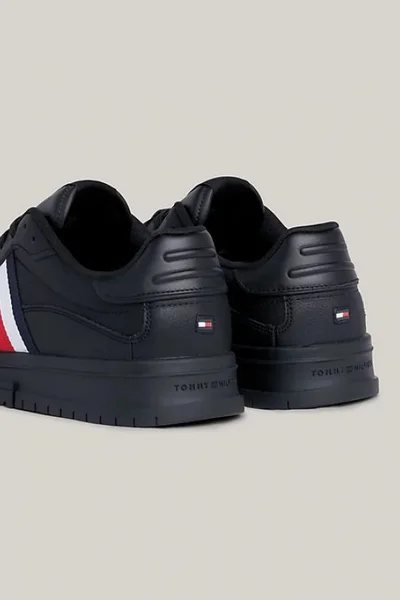 Stylové pánské černé sportovní boty Tommy Hilfiger