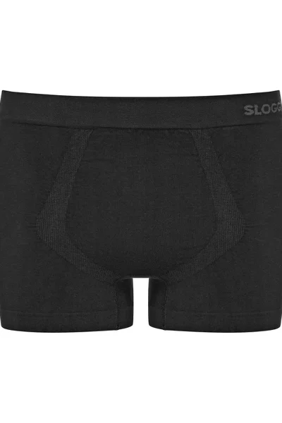 Pánské boxerky Sloggi GO Smooth BLACK - 2 kusy