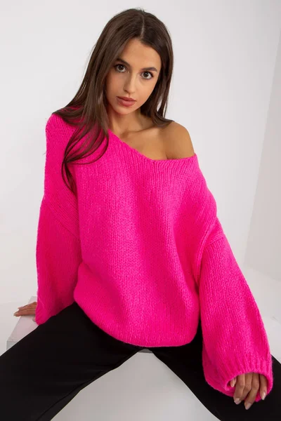 Oversize dámský volný svetr FPrice