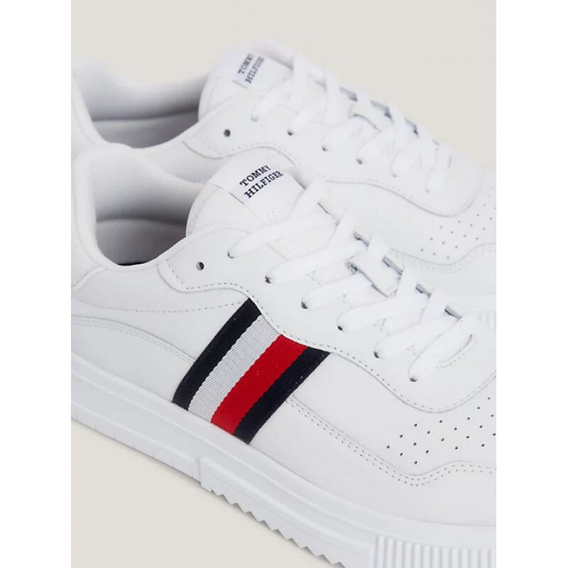 Stylové pánské bílé tenisky Tommy Hilfiger, 44 i476_78191326