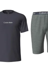 Pohodlné bavlněné pánské pyžamo se šortkami Calvin Klein