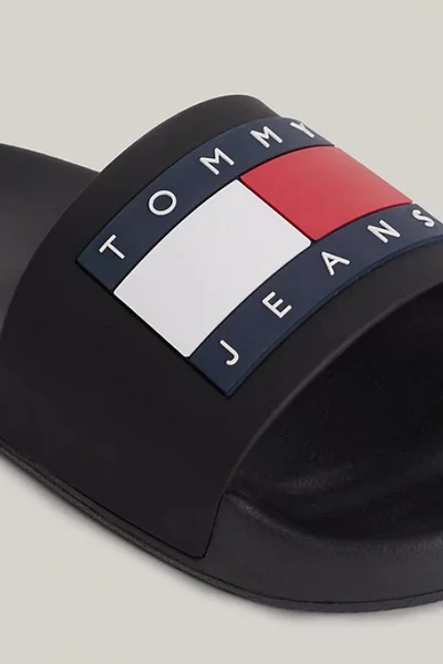 Gumové dámské pantofle s logem Tommy Hilfiger