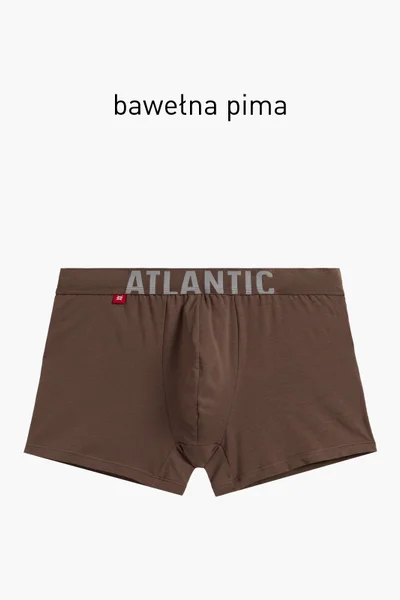 Pánské přiléhavé boxerky z pima bavlny Atlantic