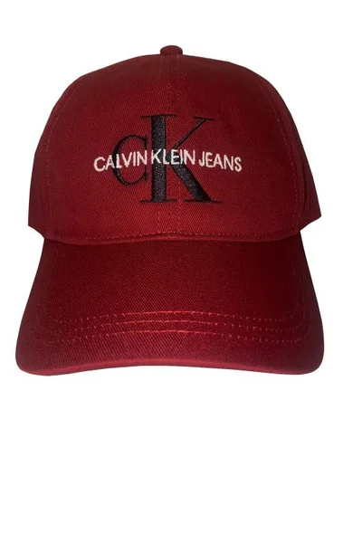 Calvin Klein Kšiltovka s Monogramem – Zelená/Béžová