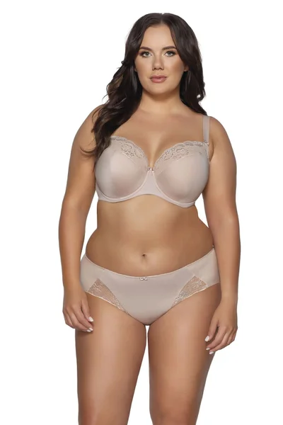 Plus size tělová dámská podprsenka Ava