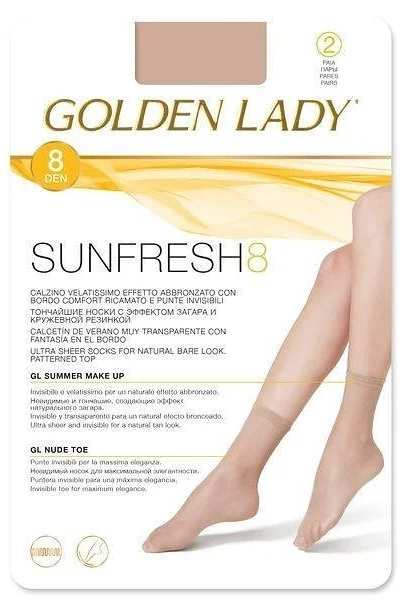 Dámské tenké ponožky Golden Lady Sunfresh 2 páry