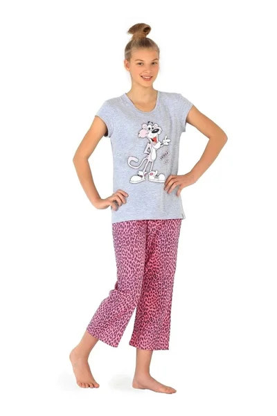 Dívčí pyžamo s pohodlné bavlny Cornette