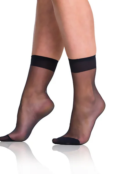 Dámské silonkové ponožky FLY SOCKS BT411 - BELLINDA - černá