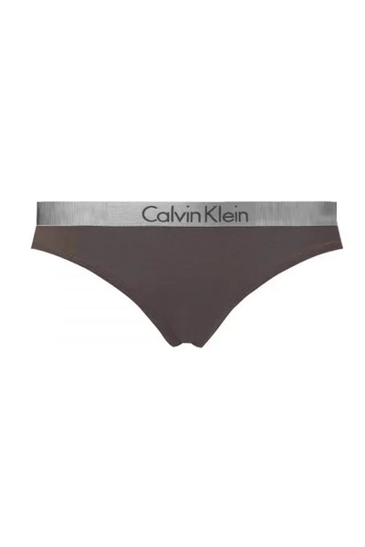 Hnědé spodní kalhotky Calvin Klein D3435E-4SP