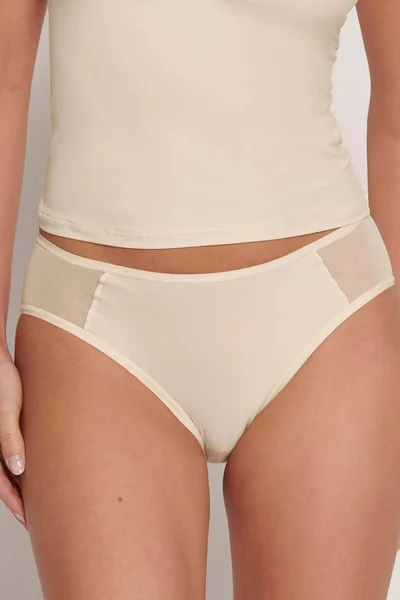 Tělové nude dámské kalhotky v klasickém střihu Sloggi