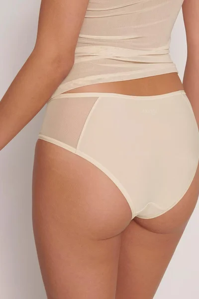 Tělové nude dámské kalhotky v klasickém střihu Sloggi