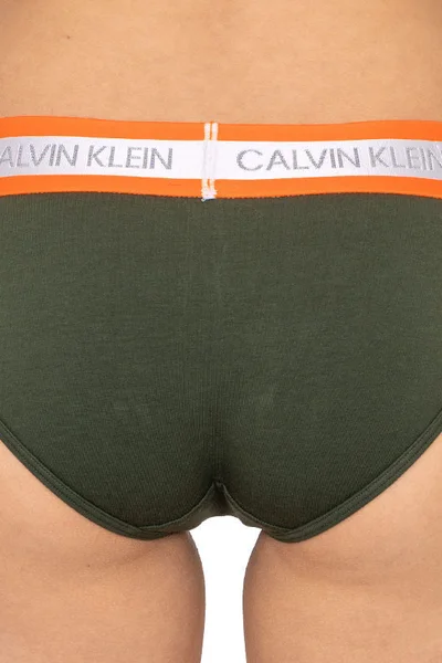 Dámské kalhotky I472 khaki - Calvin Klein