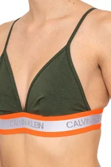 Dámská podprsenka bez kostic D738 khaki - Calvin Klein