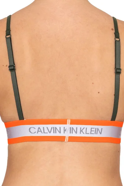 Dámská podprsenka bez kostic D738 khaki - Calvin Klein