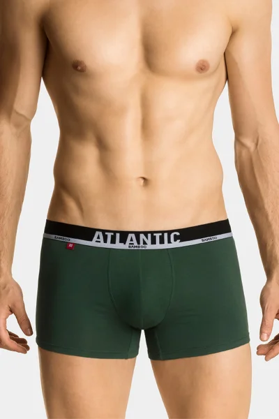 Pánské sportovní boxerky Premium Bamboo Atlantic