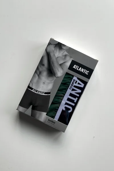 Pánské sportovní boxerky Premium Bamboo Atlantic