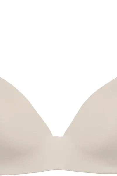 Hladká nude vyztužená podprsenka Calvin Klein