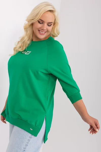 Zelené dámské tričko FPrice univerzální velikost