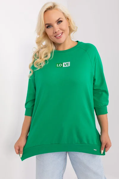 Zelené dámské tričko FPrice univerzální velikost