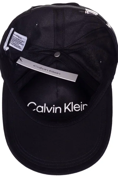 Černá unisex kšiltovka Calvin Klein RE-LOCK