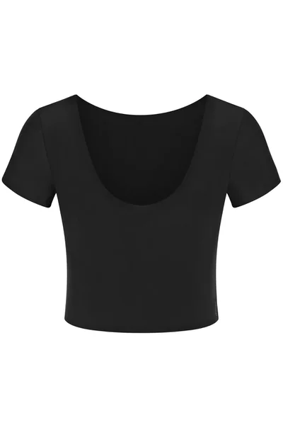 Dámský černý crop top ZERO Feel - Sloggi