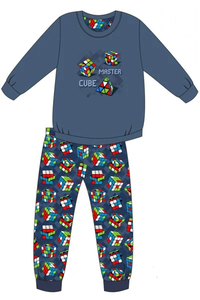 Chlapecké pyžamo VQ938 - Cornette (v barvě tmavě modrá)