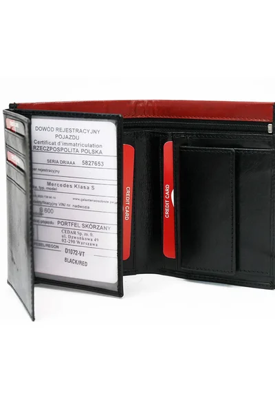 Peněženka CE PR CP538 J666 a červená FPrice