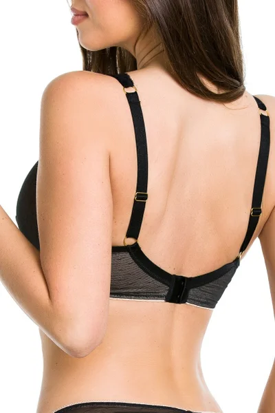 Dámská podprsenka LOTUS BRALETTE B245 BLACK MEDIOLANO (v barvě černá)