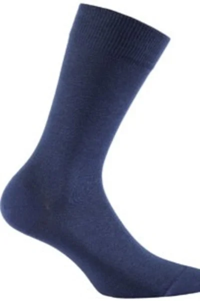 Vysoké pánské ponožky s plochým švem Wola