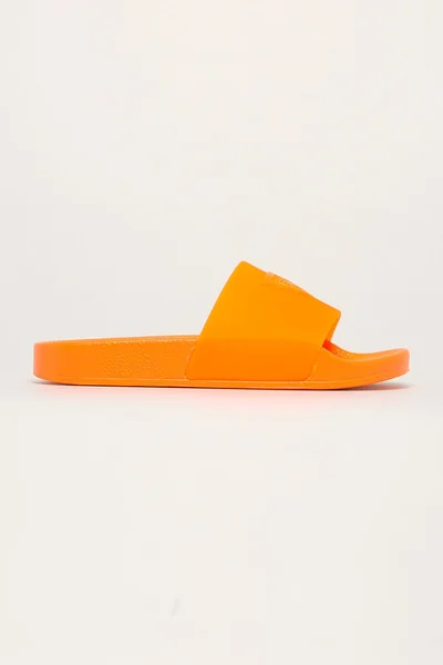 Dámské plážové pantofle CX759 neonově oranžová - Guess
