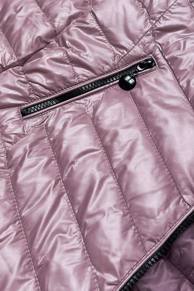 Růžovo-fialová oboustranná dámská prošívaná bunda JX75 MINORITY (v barvě Růžová)