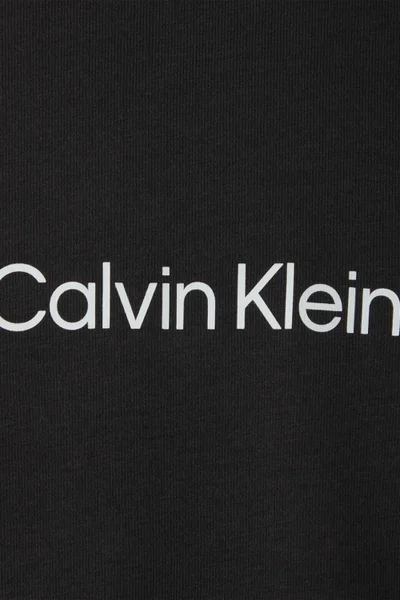 Černé pánské tričko s dlouhým rukávem Calvin Klein