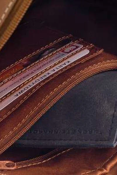 Pánská kožená taška přes rameno FPrice
