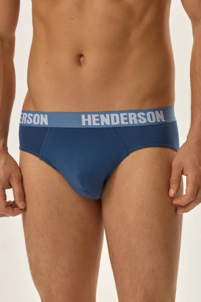 Pánské slipy Henderson Navy Blue - 2ks