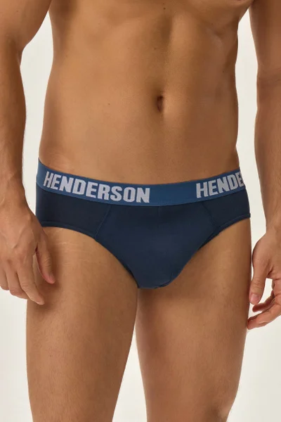 Pánské slipy Henderson Navy Blue - 2ks