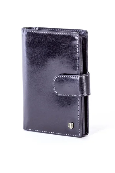 Pánská černá kožená peněženka FPrice