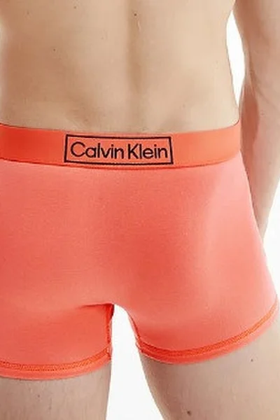 Pánské boxerky GE582 SCQ - oranžová - Calvin Klein