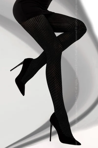 Dámské černé punčocháče Livia Corsetti Fashion