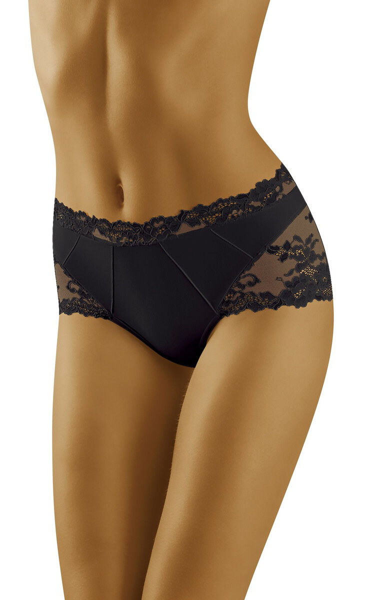 Dámské kalhotky Luxa Black bottom - Wol-Bar, XXL i556_44980_7_89