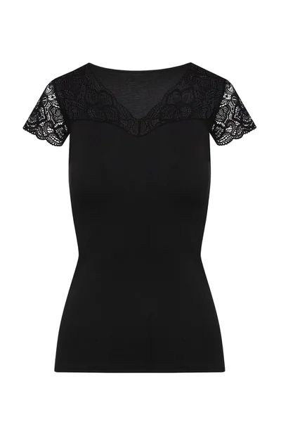 Elegantní dámské černé tričko Babell